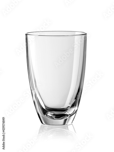 Empty water glass