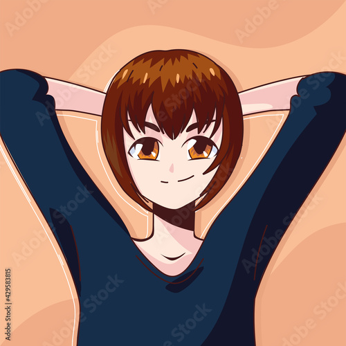 boy with black pullover