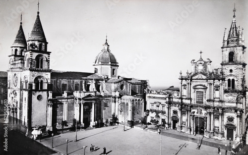 Acireale view of the Healthcare Station in the 1940s