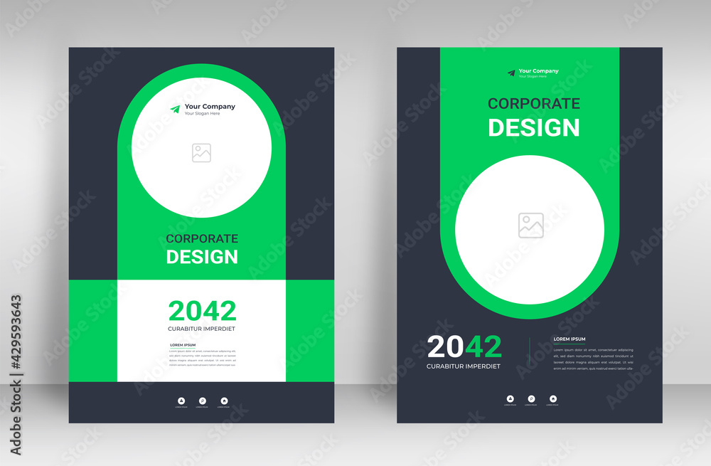 green color Scheme Background Business Book Cover Design Template in A4. Can be adapt to Brochure, Annual Report, Corporate Presentation, Portfolio, Flyer, Magazine, Poster, Banner, Website. green color Scheme Background Business Book Cover Design Template in A4. Can be adapt to Brochure, Annual Report, Corporate Presentation, Portfolio, Flyer, Magazine, Poster, Banner, Website.