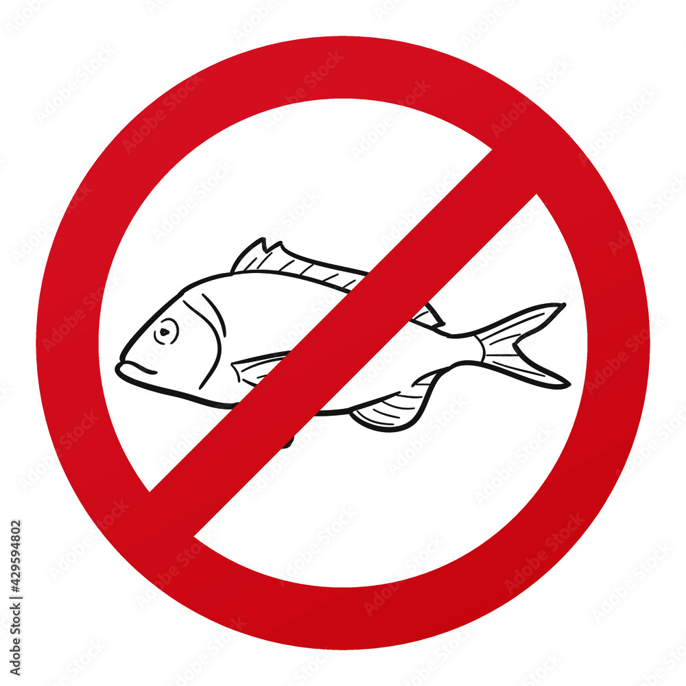 no fishing clipart