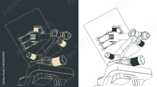 Robotic arm with vacuum gripper