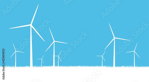 energia eolica, pale eoliche, energia pulita,  photo