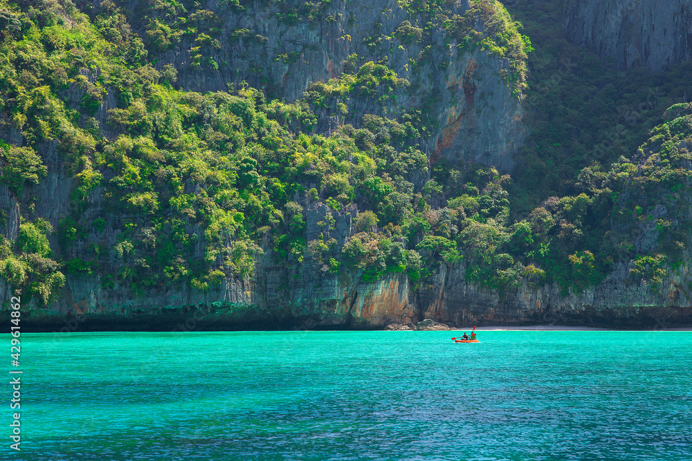 The beauty of the sea, Phi Phi Islands, Krabi, Thailand The beauty of the sea, Phi Phi Islands, Krabi, Thailand