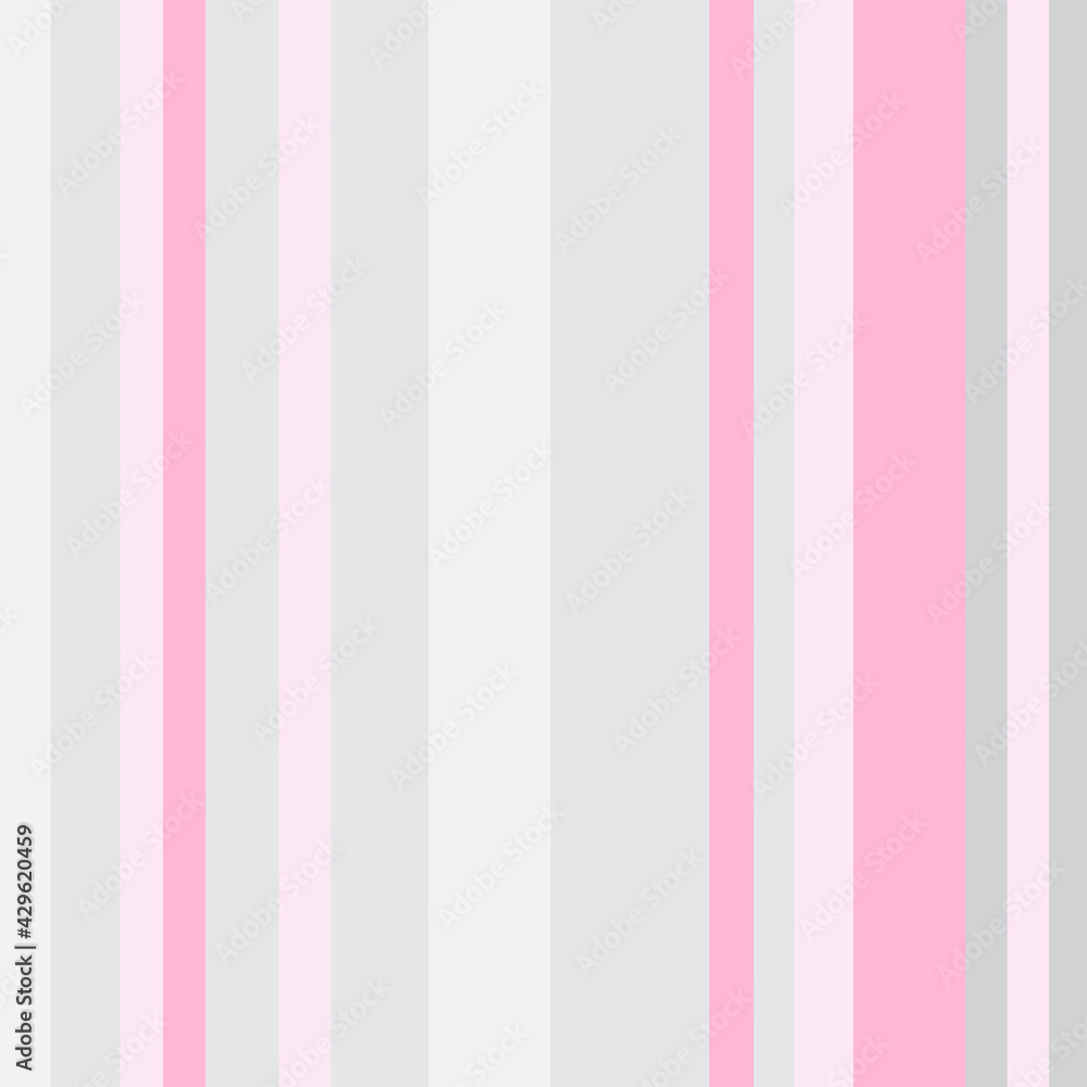 Striped pattern with stylish colors. Pink and grey stripes. Background for design in a vertical strip Striped pattern with stylish colors. Pink and grey stripes. Background for design in a vertical strip