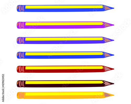illustration Pencil vector illustration clip-art