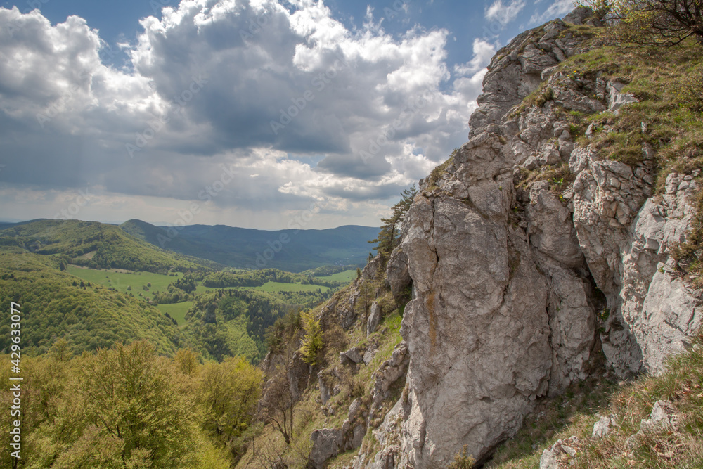 rocks in the slovak mountains - Strazovske vrchy