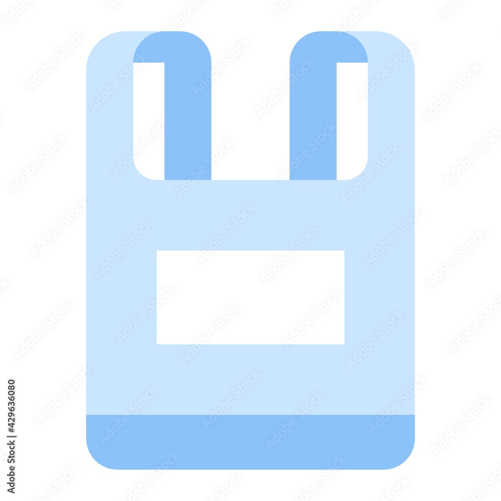 Plastic bag icon, Supermarket and Shopping mall related vector Plastic bag icon, Supermarket and Shopping mall related vector