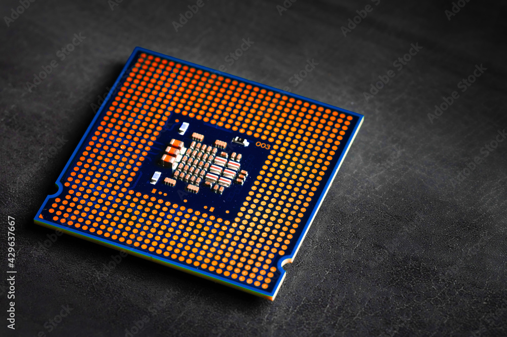 Cpu computer processor macro shot, shallow focus Cpu computer processor macro shot, shallow focus