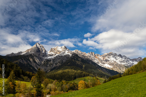 Autumn Austrian Alps nearby Bischofshofen © Richard Semik