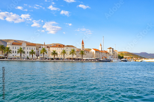 Wallpaper Mural The promenade for walks in trogir, a medieval Croatian town. Torontodigital.ca