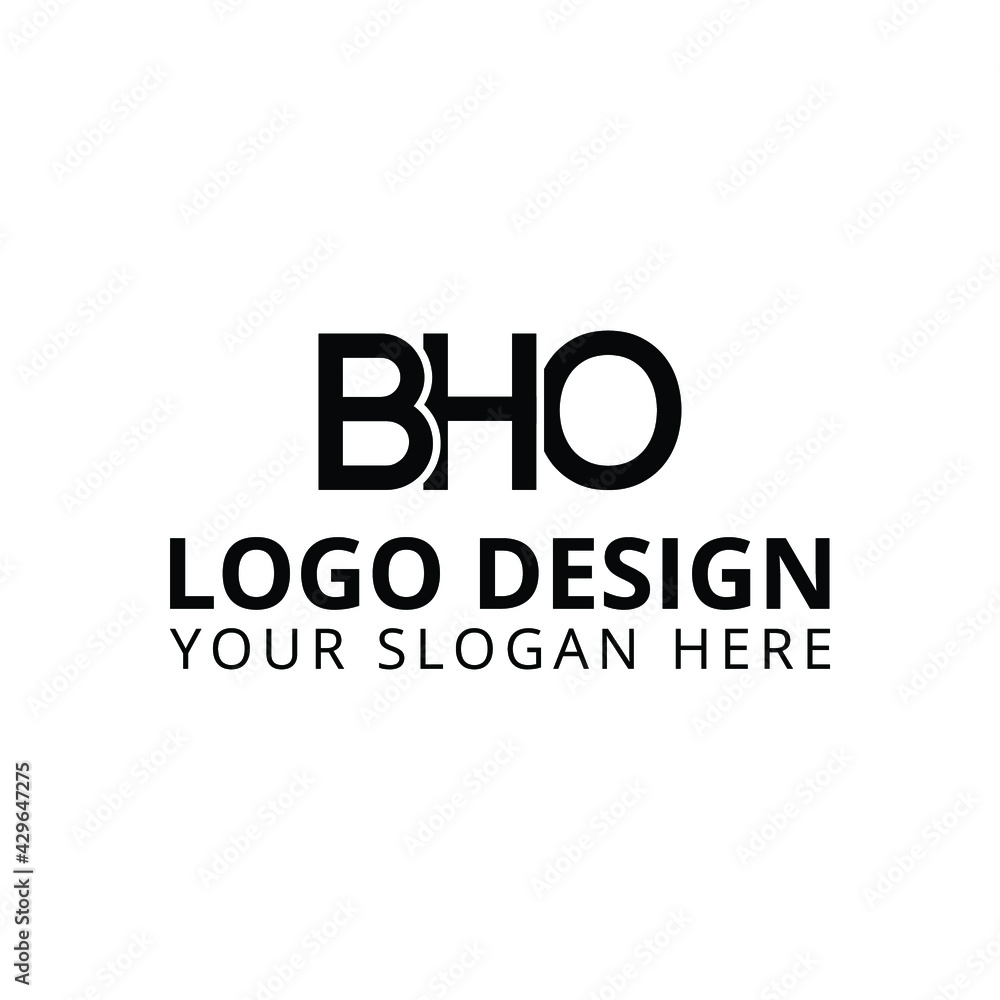 bho logo design business logo 