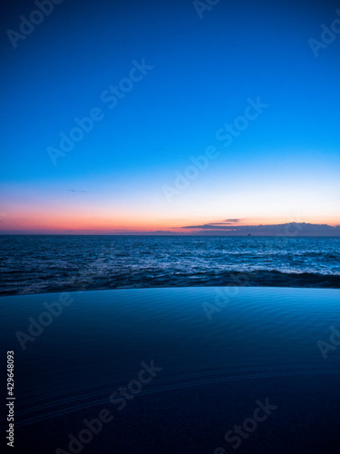 sunrise over the sea © Stanislav