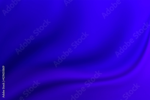 Blue gradient texture blurred curve style of abstract luxury fabric