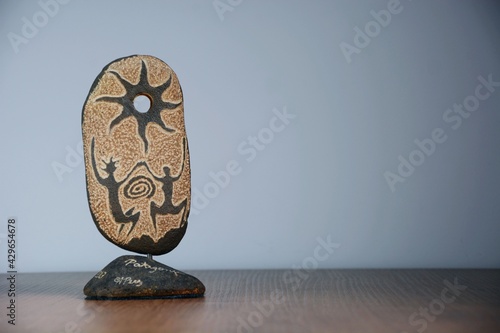 Rock art from Patagonia.