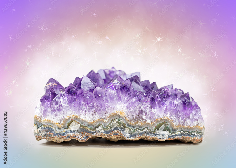 High Vibrational Amethyst Crystal Stone