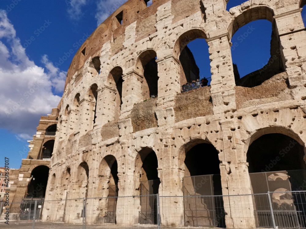 Colosseum the coveted gladiator arena in ancient Rome