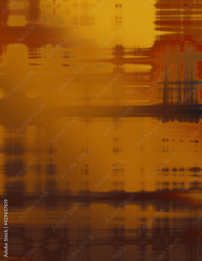 Urban grunge background with geometrical pattern. Linear colorful texture. Futuristic wallpaper of a decaying texture..