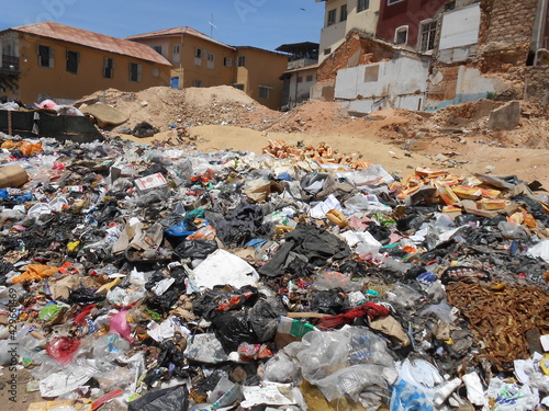 plastic trash waste rubbish junk photo