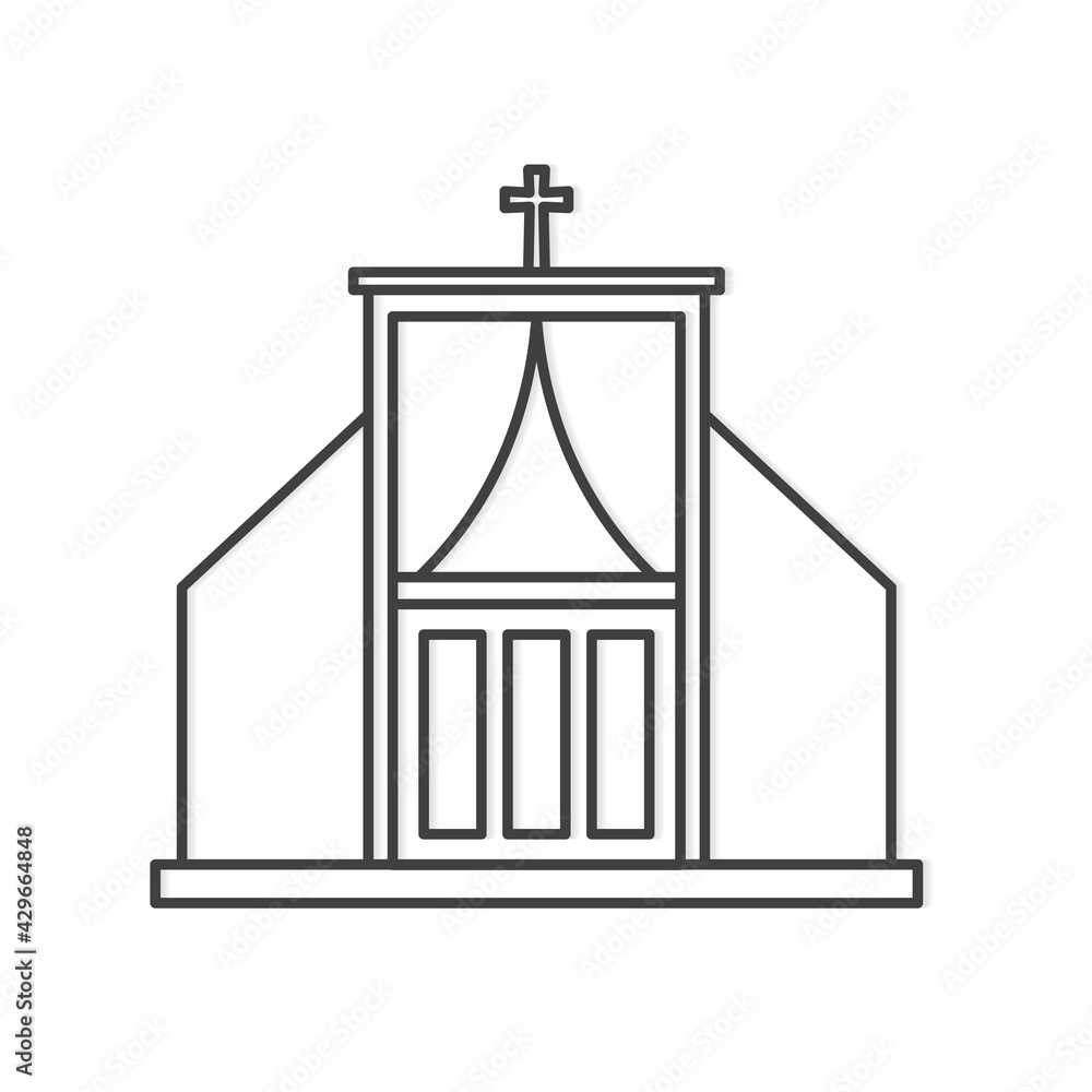 confessional religion icon- vector illustration confessional religion icon- vector illustration