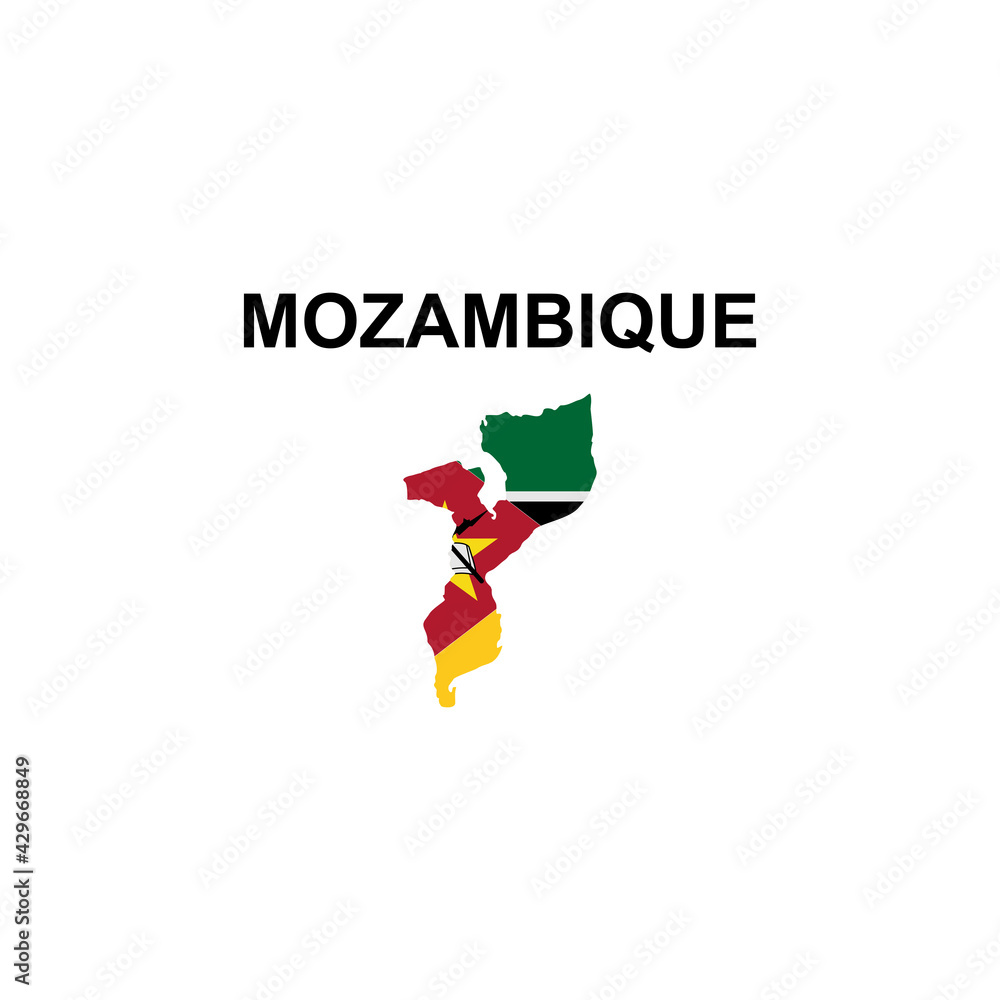 maps of Mozambique icon vector sign symbol maps of Mozambique icon vector sign symbol