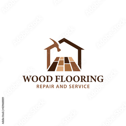 Wood Flooring Repair and Service With Hammer