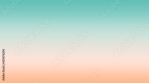 An Abstract Palette combination of sea green , light ocean, rose and pink salt solid color linear gradient background on the horizontal frame