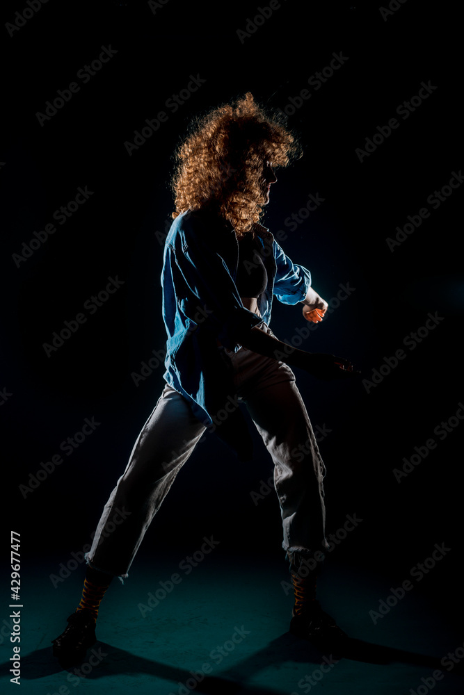 Fototapeta premium Modern dance choreography