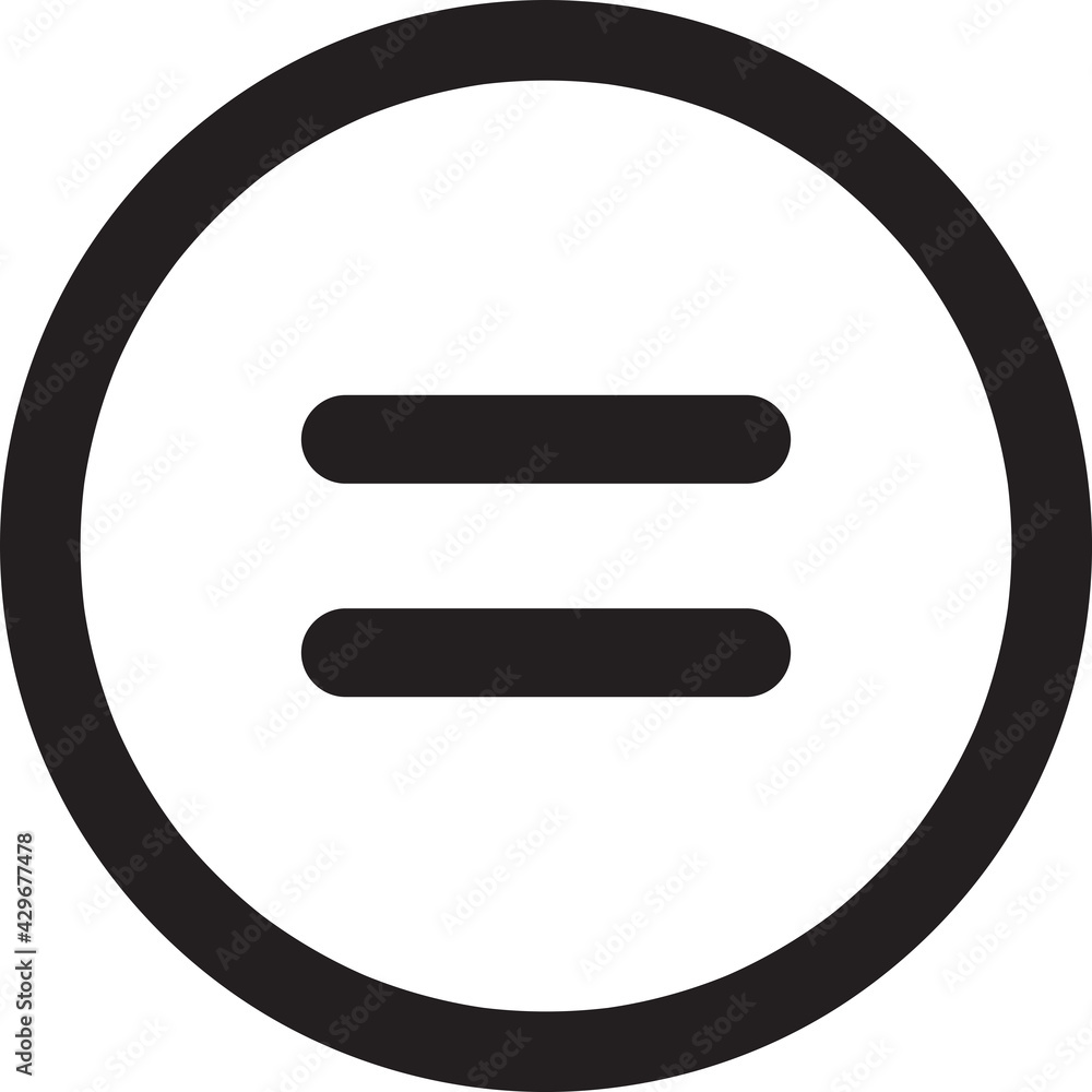 Black round outline icon, button, symbol isolated on white background. editable stroke and color
Black round outline icon, button, symbol isolated on white background. editable stroke and color