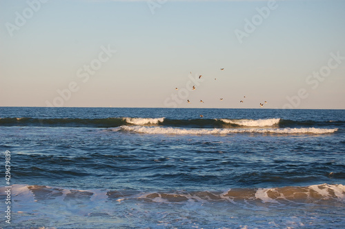 The beautiful scenery of the Atlantic Ocean, Assateague Island, Maryland. © Scenic Corner