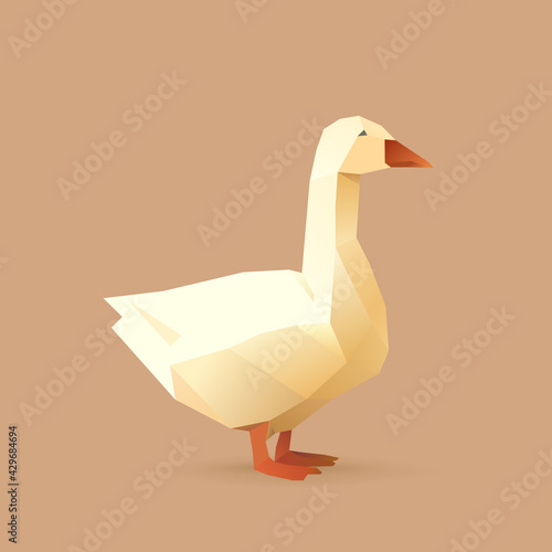 illustration of goose