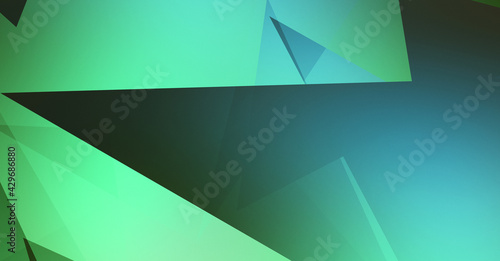 Design illustration with geometric shapes. Abstract background with triangular shapes. Colorful graphic wallpaper.