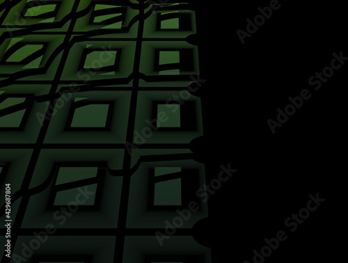 Imaginatory fractal background generated Image