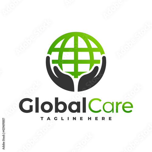 global care logo vector template