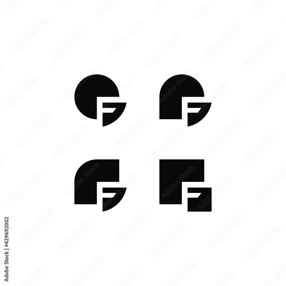 letter F logo design vector letter F logo design vector