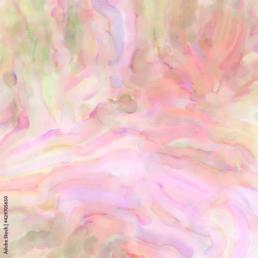 Fototapeta premium Contemporary art. Colorful texture of hand made artwork. Modern painting. Watercolor strokes on surface. Artistic background image. Abstract painting on canvas. Brushstrokes.