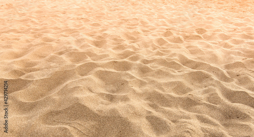 Sand on the beach as background. Selective focus