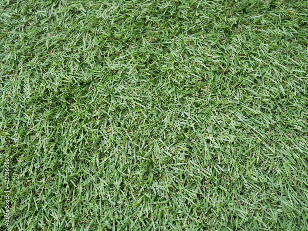 green artifical turf texture background.