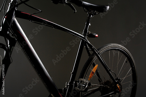 Cyclocross Road Bike in Black Color