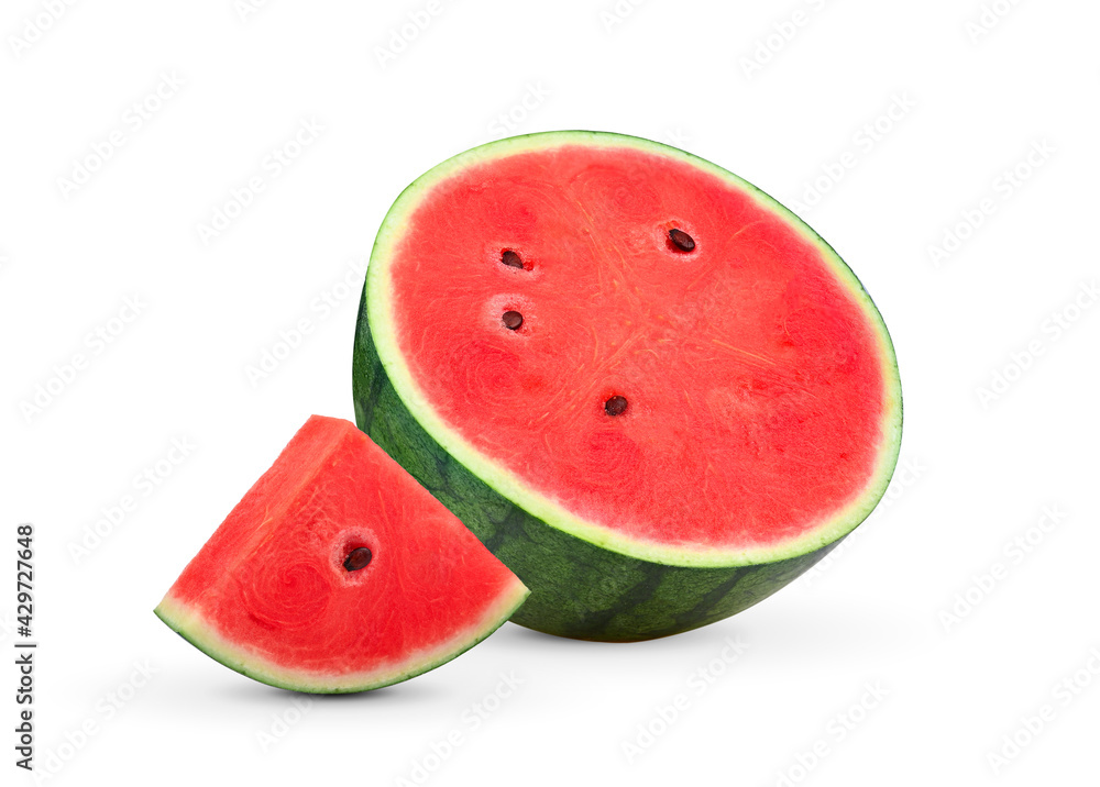 watermelon isolated on white background watermelon isolated on white background