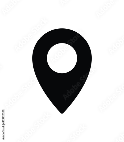 GPS location map marker pointer icon
