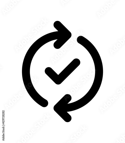 Free Download Process completed vector icon
 - GFXLoad