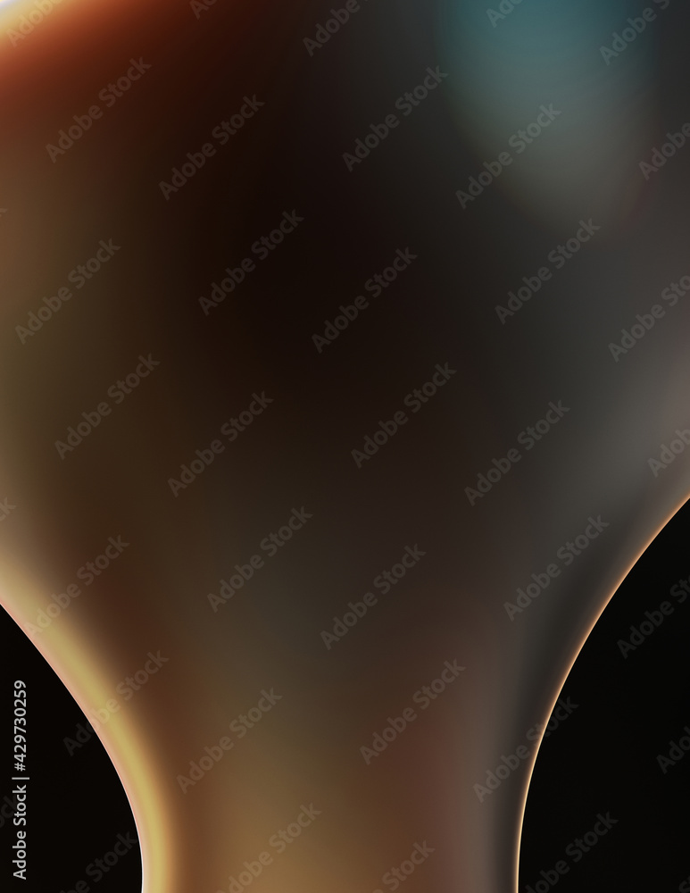 Fototapeta premium Abstract background. Fluid color gradient waves, with dynamic motion. Neon colorful abstract design of light waves. Illustration For Wallpaper, Banner, Background, Card, Book Illustration, website.