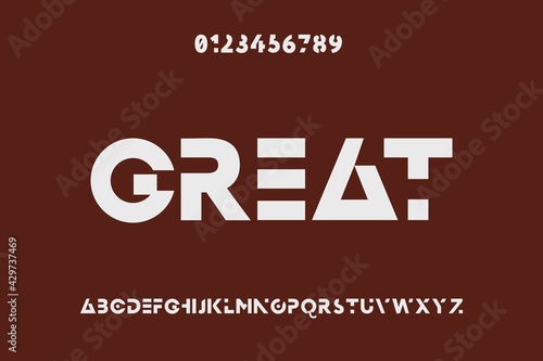 retro font, classic lettering, black  style background