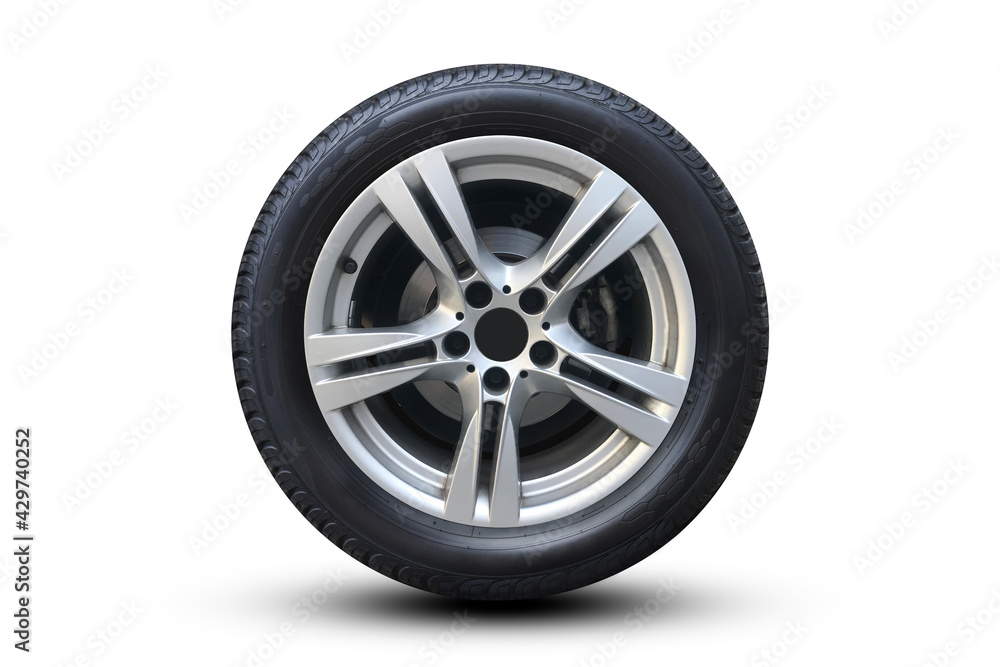 Clipping path. Wheel super car isolated on white background view. Move speed. Flat lay(Top view) Wheel Car view. Clipping path. Wheel super car isolated on white background view. Move speed. Flat lay(Top view) Wheel Car view.
