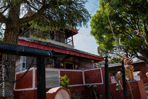 Rana Ujeshwori Bhagwati temple is located inside the Tansen Durbar square in Palpa, Nepal and was built by Ujir Singh Thapa as an offering to goddess photo