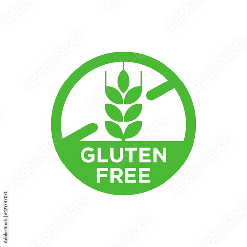 Gluten Free Icon Vector Symbol Illustration