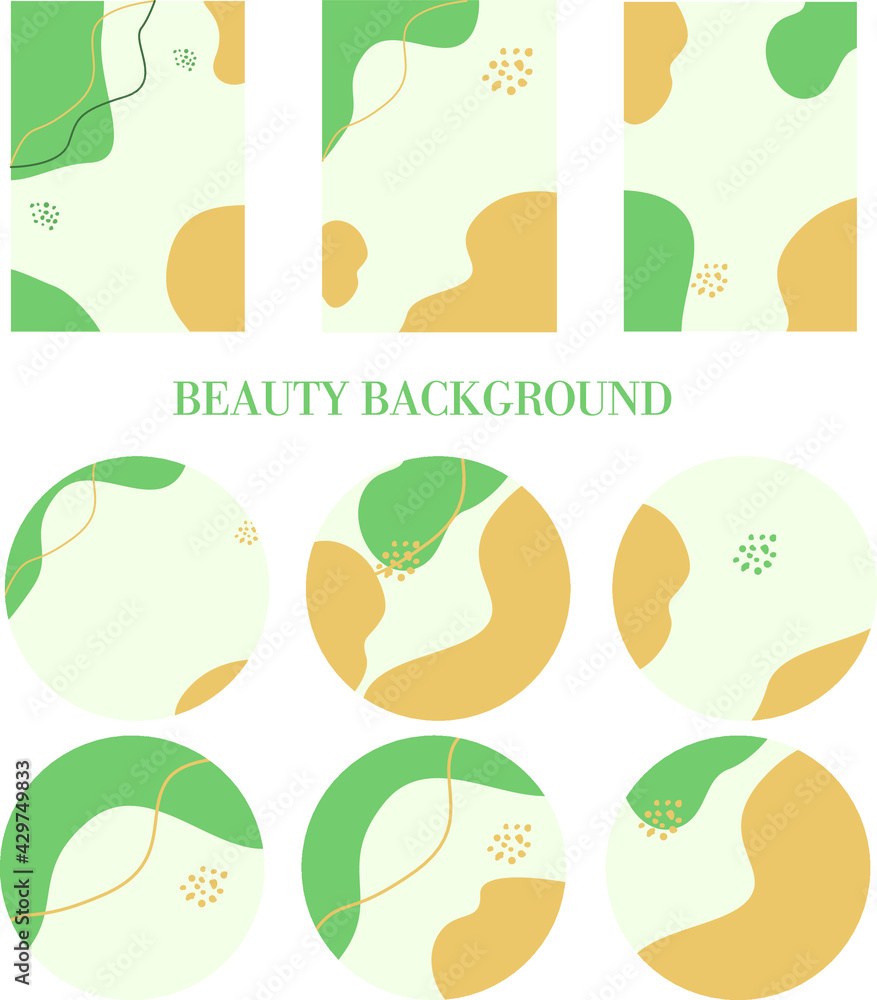 
FASHIONABLE ABSTRACT BACKGROUND FOR BEAUTY