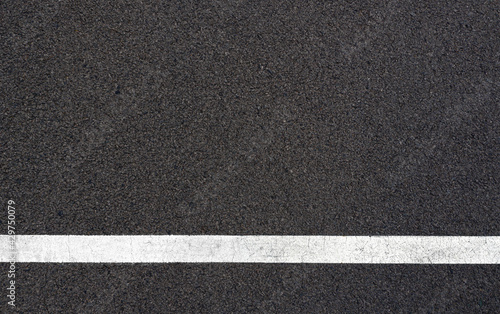 Wallpaper Mural Surface grunge rough of asphalt, Seamless tarmac dark grey with white line on the road and small rock, Texture Background, Top view Torontodigital.ca