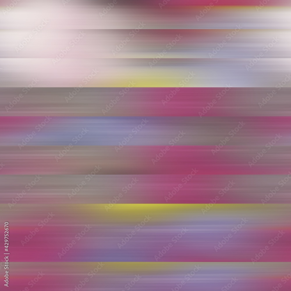 Seamless abstract blur ikat stripe pattern print. High quality illustration. Horizontal stripes of blurred colors. Abstract non print for fashion or interior surface design. Seamless abstract blur ikat stripe pattern print. High quality illustration. Horizontal stripes of blurred colors. Abstract non print for fashion or interior surface design.